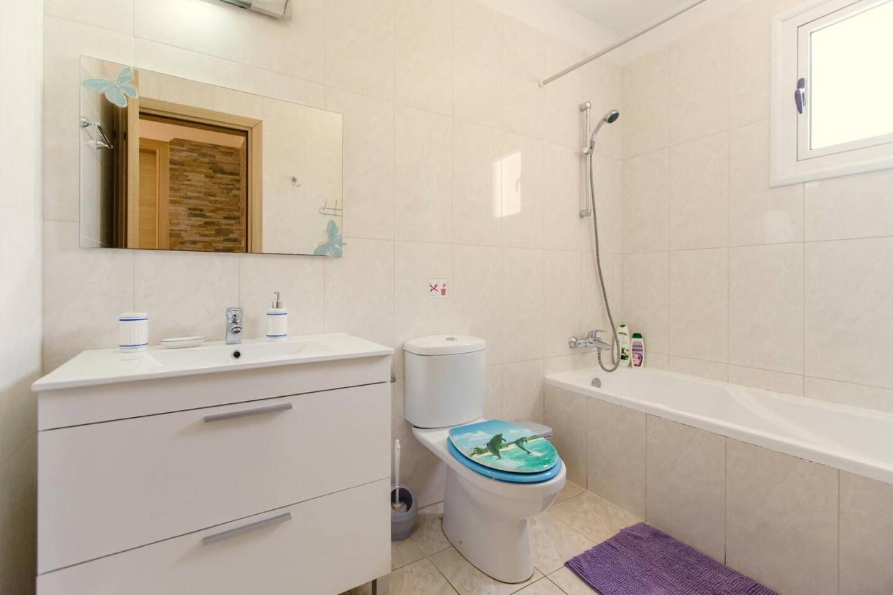Nissi 3 Pool Access Garden Apartment أيا نابا المظهر الخارجي الصورة