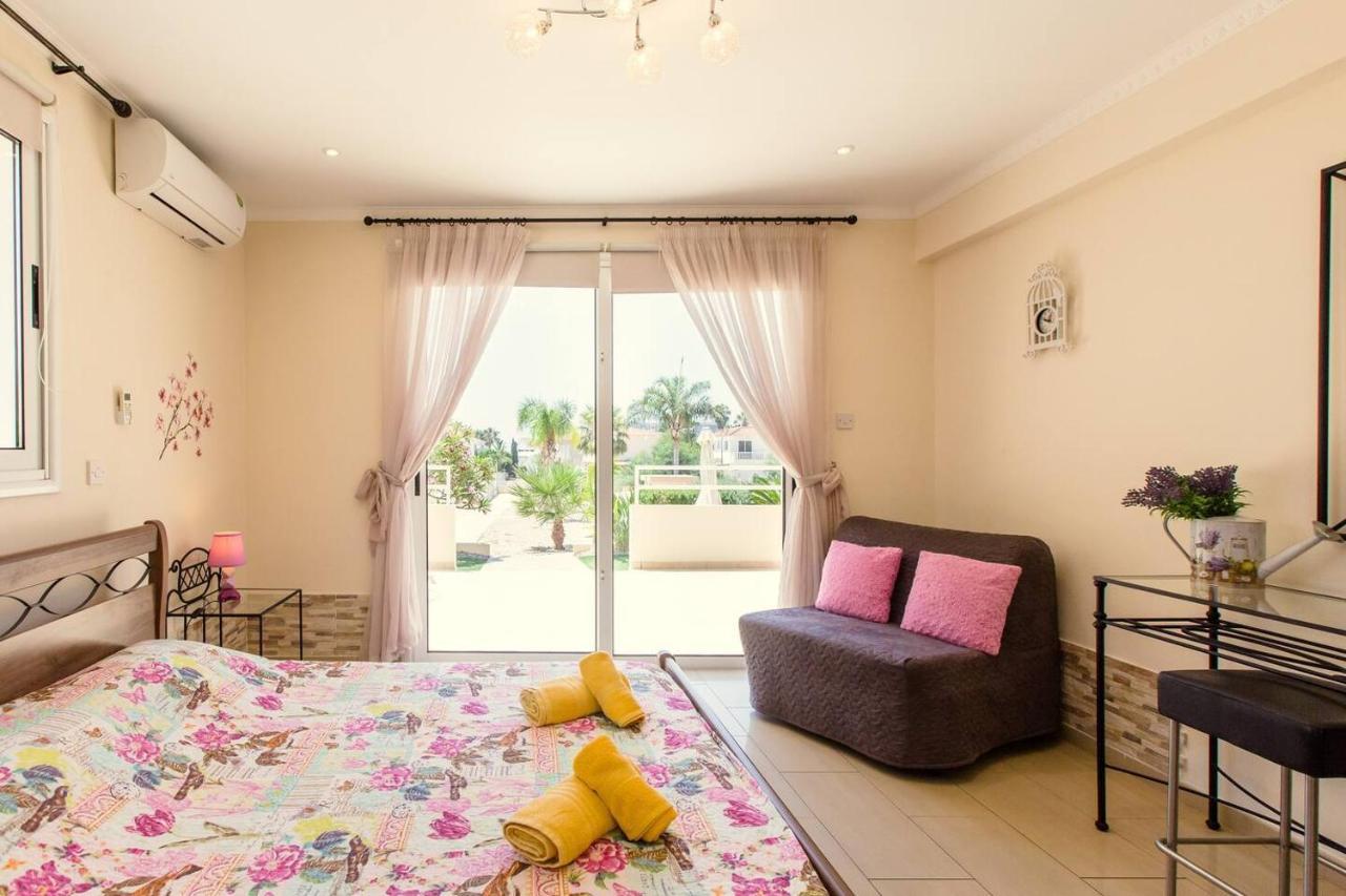 Nissi 3 Pool Access Garden Apartment أيا نابا المظهر الخارجي الصورة